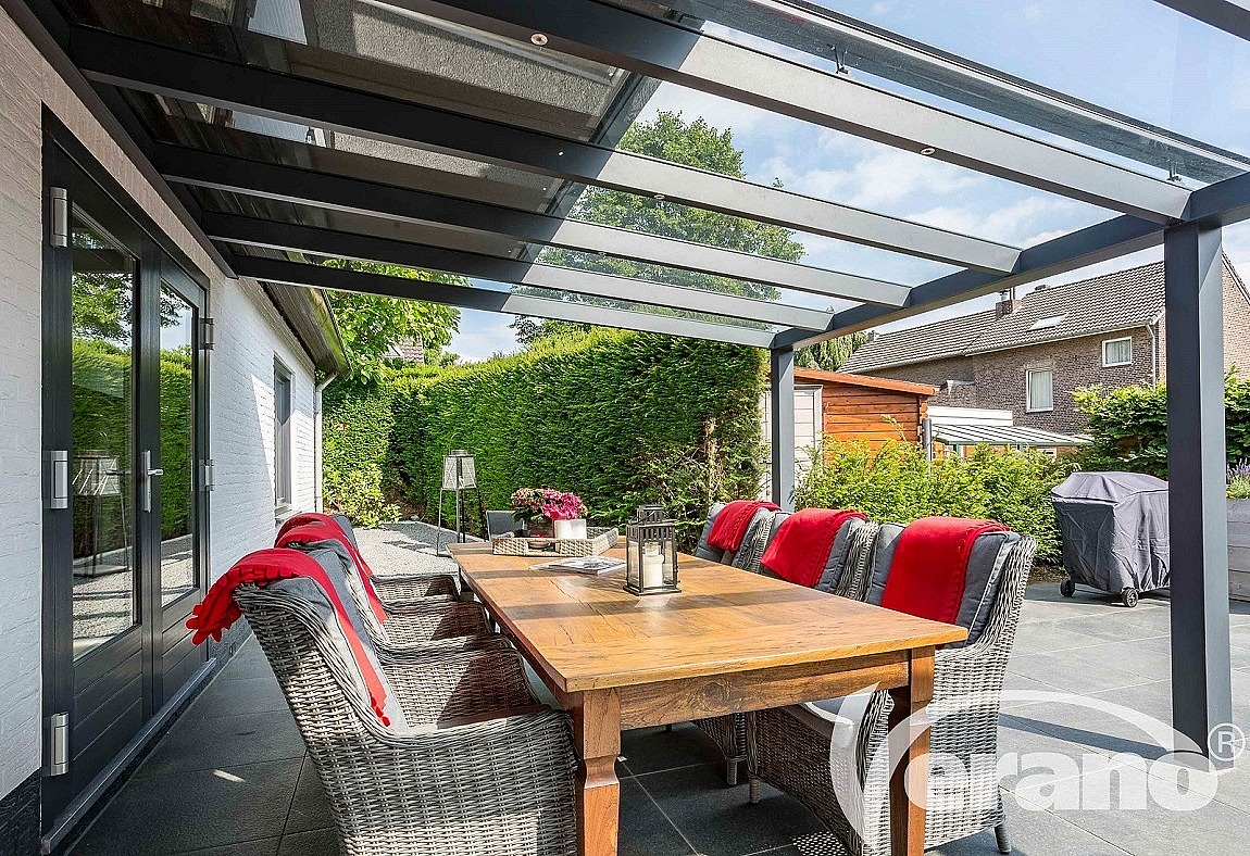 aluminium overkapping terras