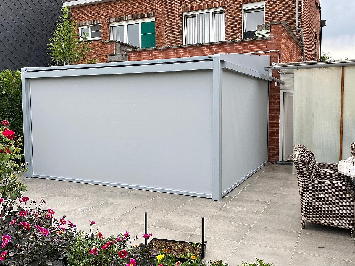 V642 Tumba terrasoverkapping en V550 ritzscreens Ekeren 3