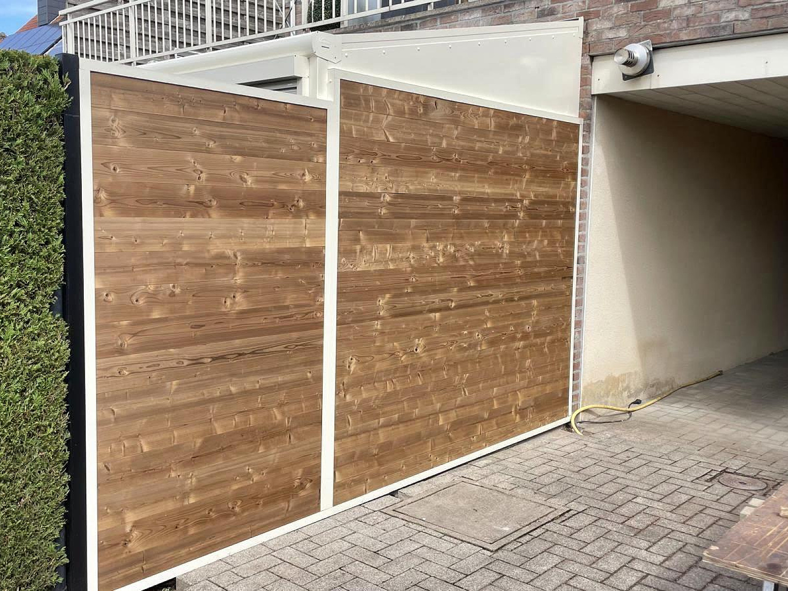 V905 Iseo houten wand screens V764 olivera glaswand Stabroek 6