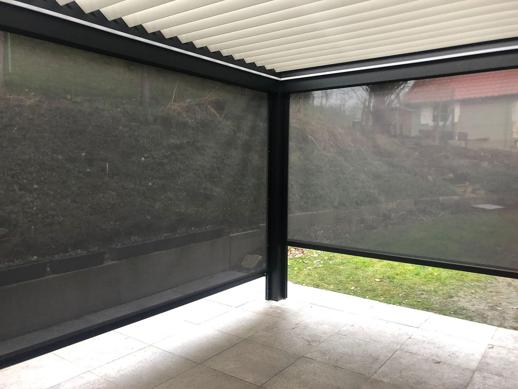 V870 Arezzo lamellendak met V550 screens Lennik 5