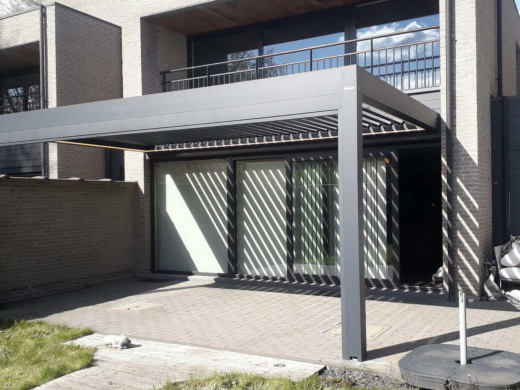 V870 Arezzo lamellendak met arezzoscreen Brasschaat 2 501609