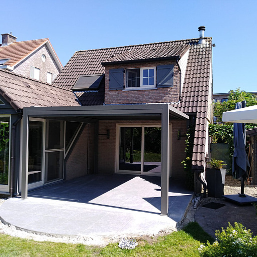 Terrasoverkapping met doek V805 Cortona XL - Brasschaat