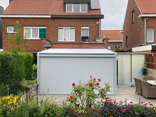 V642 Tumba terrasoverkapping en V550 ritzscreens Ekeren 2