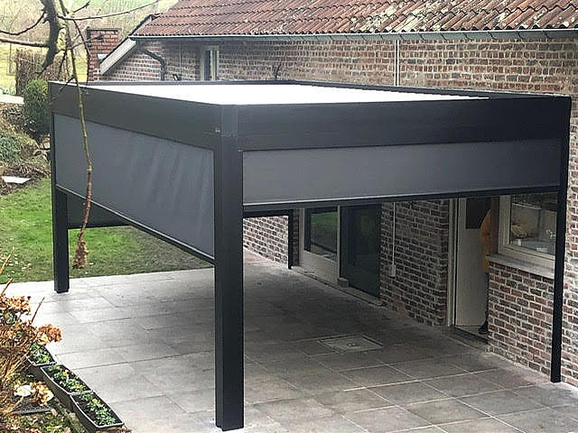V870 Arezzo lamellendak met V550 screens Lennik