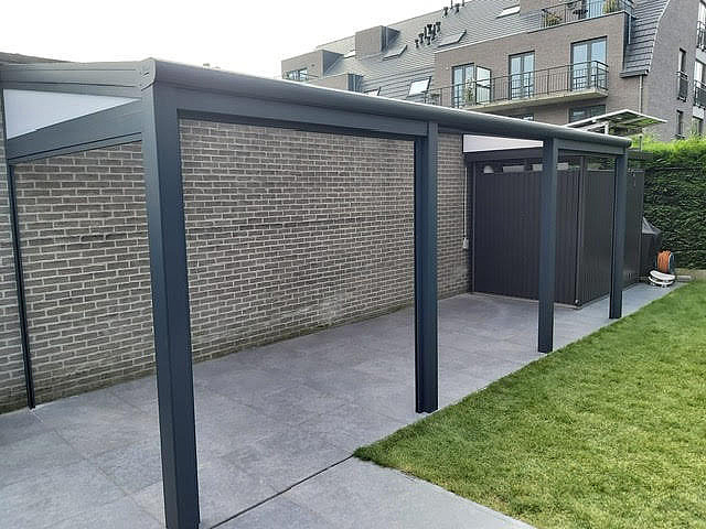 V905 Iseo PC terrasoverkapping met ritzscreens Brasschaat 3