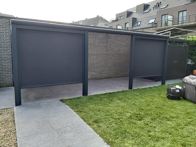 V905 Iseo PC terrasoverkapping met ritzscreens Brasschaat 6